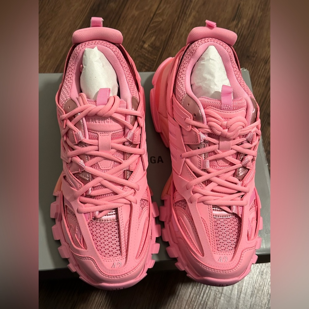 Pink Balenciaga sneakers